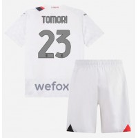 Maglie da calcio AC Milan Fikayo Tomori #23 Seconda Maglia Bambino 2023-24 Manica Corta (+ Pantaloni corti)
